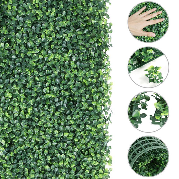 Yaheetech Artificial Boxwood 20" x 20" 6 pcs