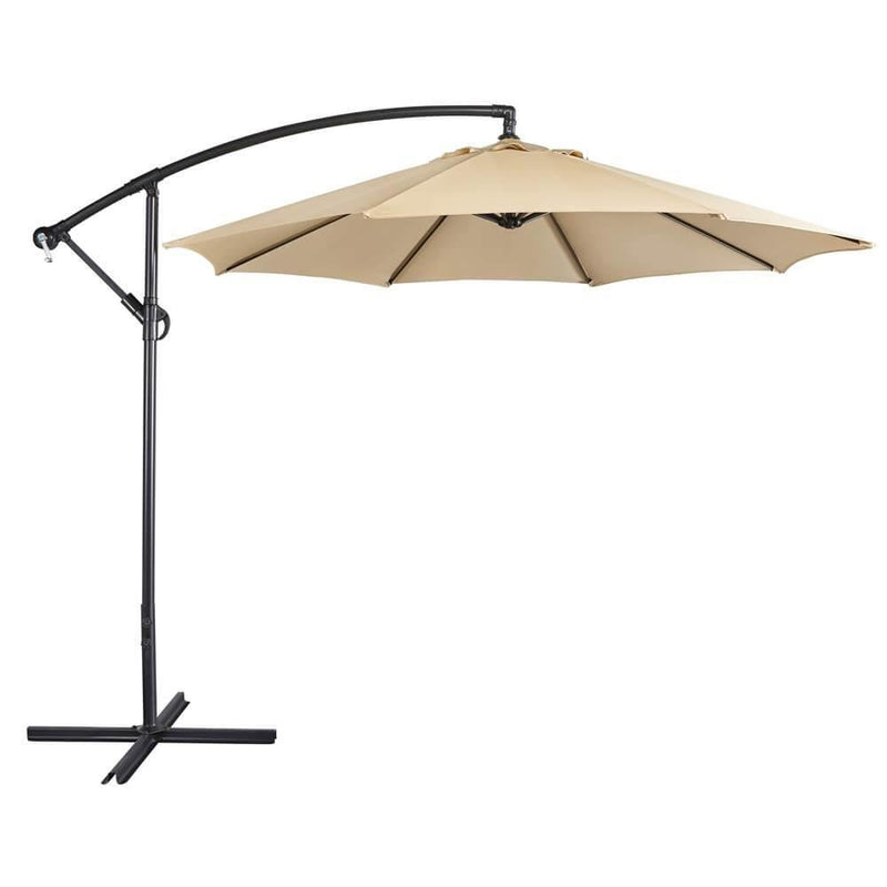 Yaheetech 9 Ft Patio Offset Umbrella