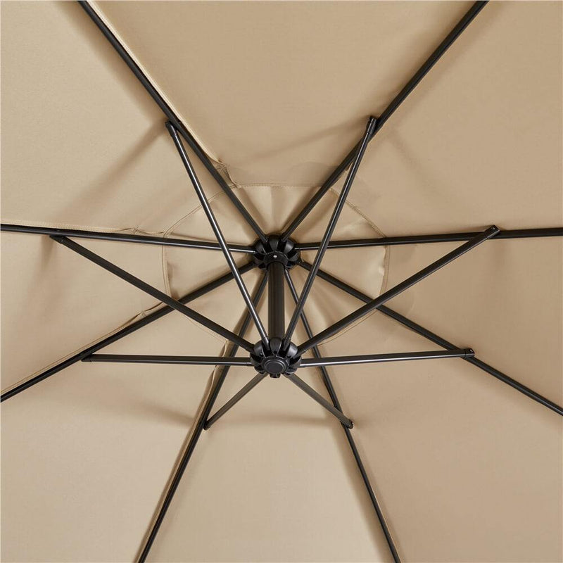 Yaheetech 9 Ft Patio Offset Umbrella