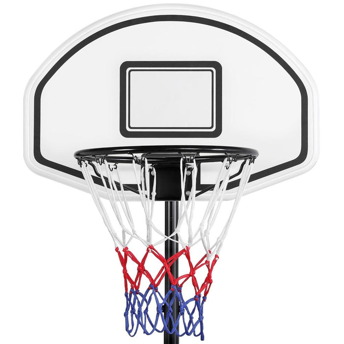 Height-Adjustable Basketball Hoop System