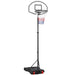Height-Adjustable Basketball Hoop System