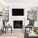 Yaheetech Dining Chairs Gray 2Pcs