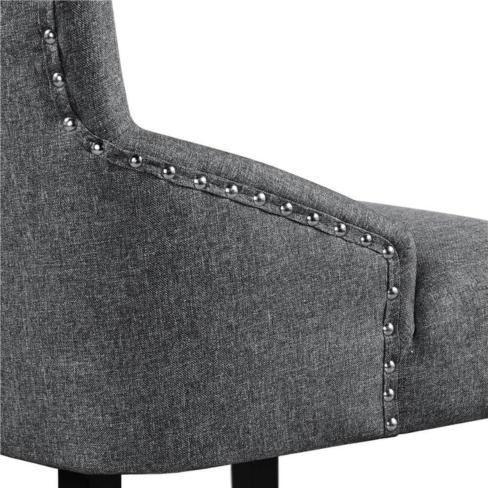 Yaheetech Dining Chairs Gray 2Pcs