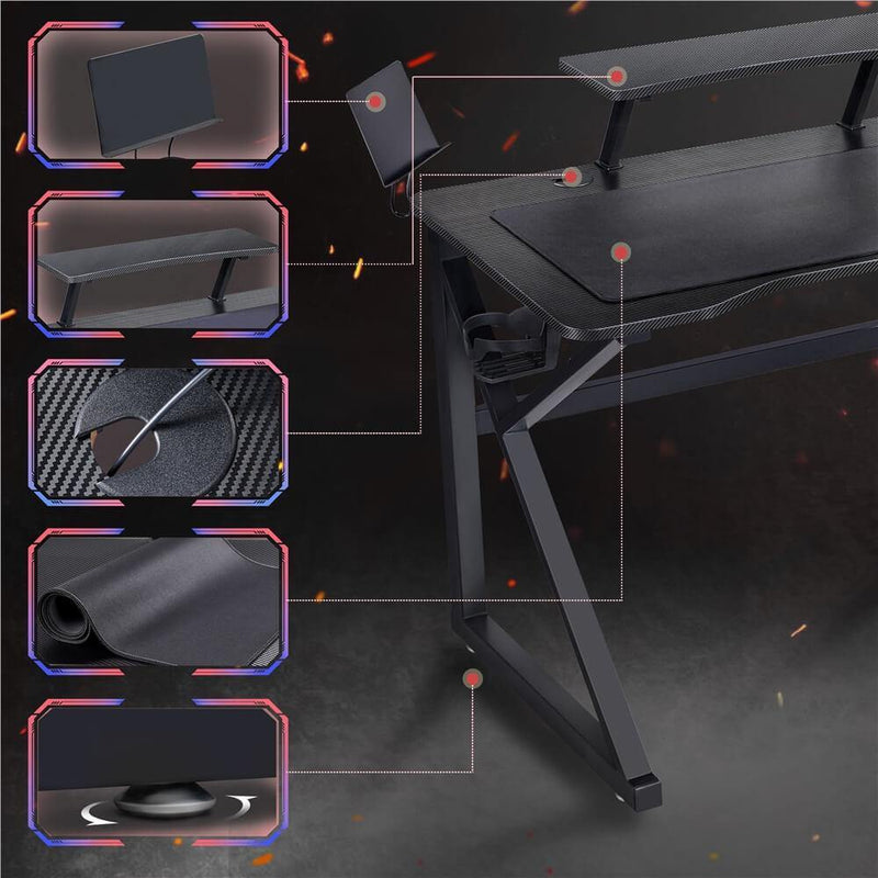 Yaheetech Computer Desk Study Writing Table