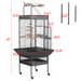 Yaheetech 61-inch Parrot Cage with Play Top