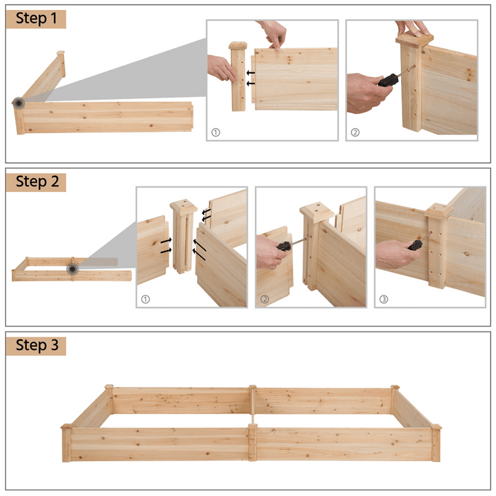 raised garden bed planter