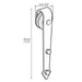 6Ft Barn Door Sliding Hardware