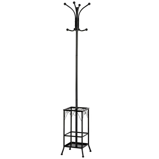 Metal Standing Coat Hat Rack