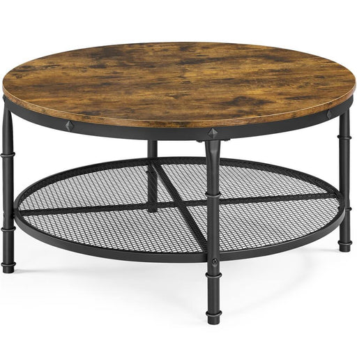 Yaheetech Round Nesting Coffee Table Set Of 2