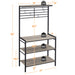 Yaheetech Kitchen Baker's Rack Gray