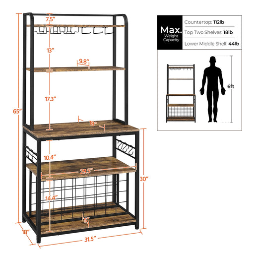 Wine Bakers Rack