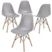 Yaheetech Dining Chairs 4pcs