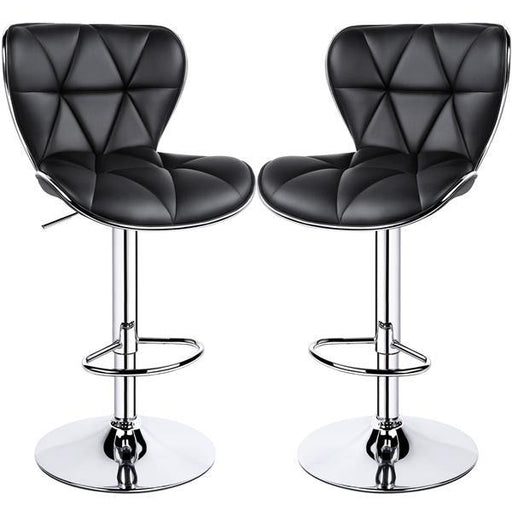 Yaheetech PU Leather Swivel Bar Chairs