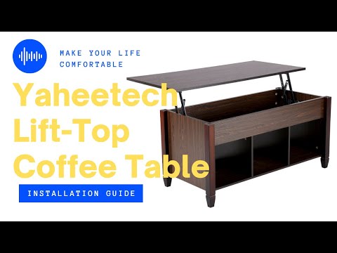 Yaheetech Lift Top Coffee Table — yaheetech.shop