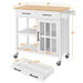 Yaheetech Kitchen Cart Bamboo