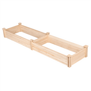 outdoor wooden planter box