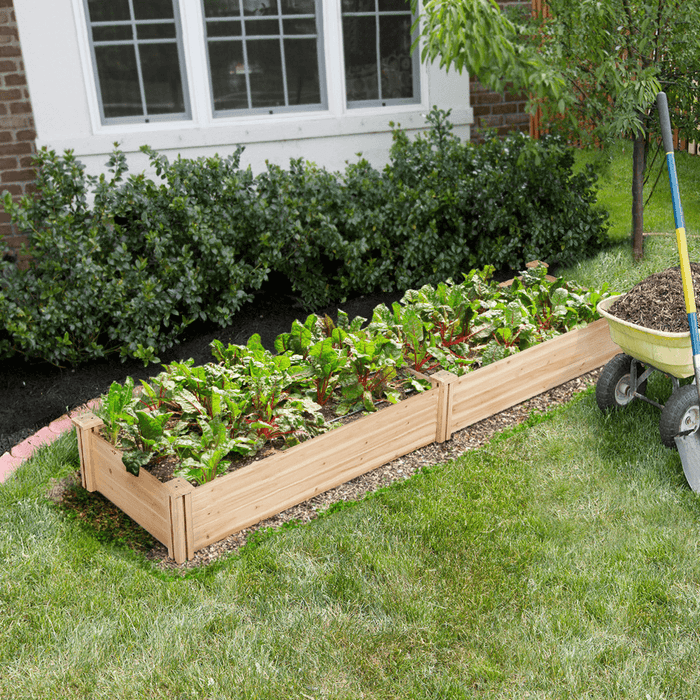 Yaheetech Wood Planting Bed