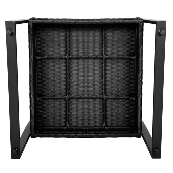 Yaheetech Set of 3 Wicker Chairs & Table
