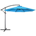10 foot offset patio umbrella