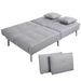 Yaheetech Sofa Bed Gray