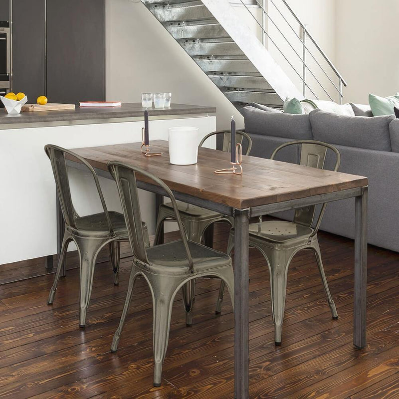 dining chairs set of 4 wooden