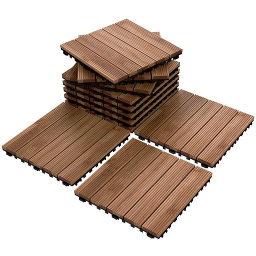 11pcs Wood Flooring Tiles
