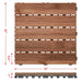 27pcs Wood Flooring Tiles