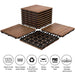 11pcs Wood Flooring Tiles