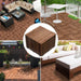 11pcs Wood Flooring Tiles